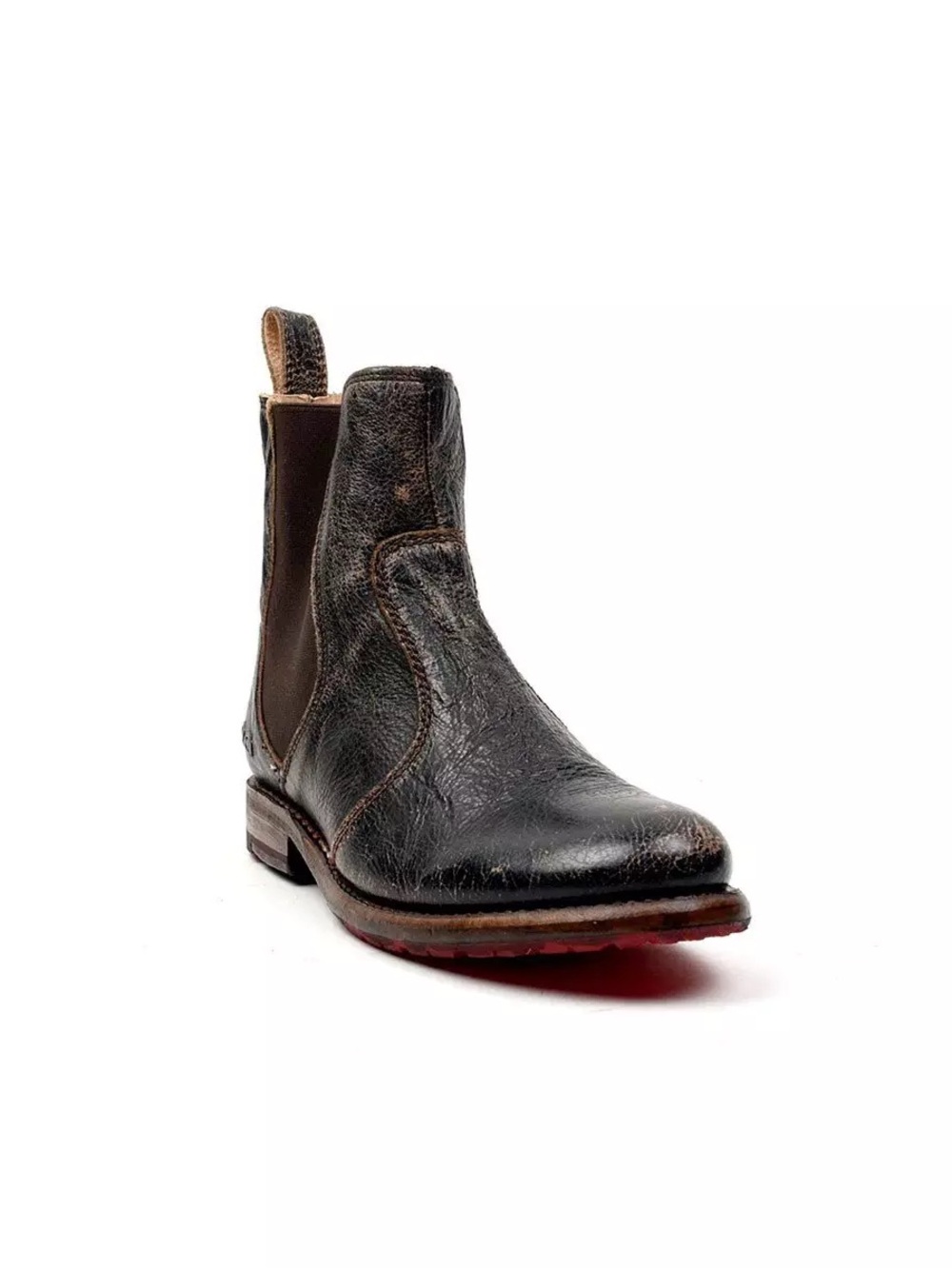 Bed Stu Nandi Chelsea Leather Ankle Boot - Black Lux - Women’s 7.5 M - Picture 2 of 13